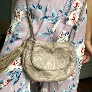 O'Neill small crossbody bag with fringe detail.